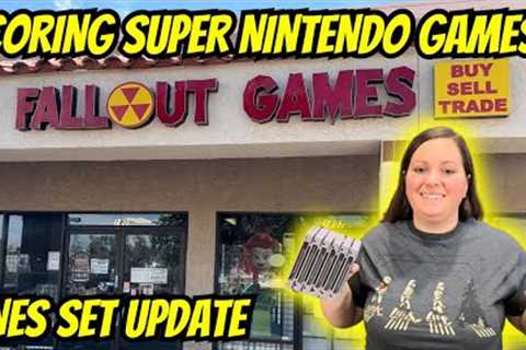 Traveling to ARIZONA GAME STORES to Find THESE SNES Games!