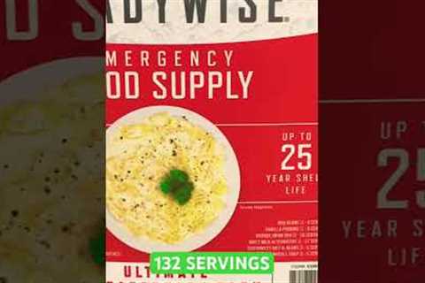 ⚠️ Costco Long Term Food Storage Prepping #prepperpantry #shtf #costcofinds