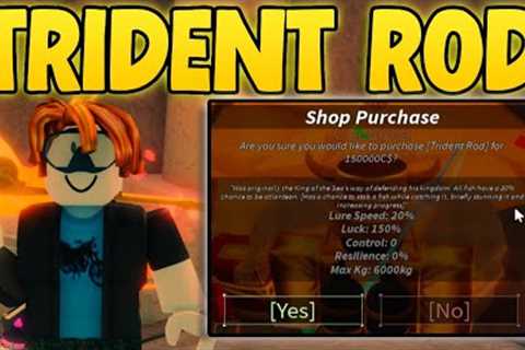 How To Get TRIDENT ROD in FISCH! Get FISCH TRIDENT ROD Fast &amp; Easy! (Roblox Fish)