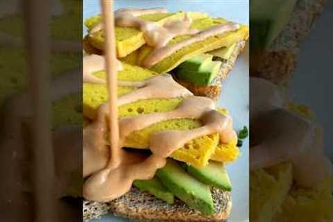 🐣VEGAN EGGS @cookingforpeanuts tastes just like egg! High protein, healthy, savory breakfast.