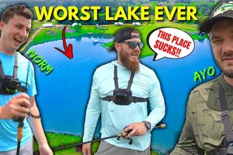 We Rented an ENTIRE LAKE for FISHING…