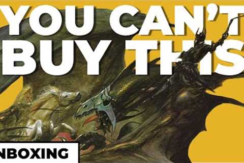 Unboxing a $3,000 Collectable Board Game - War of the Ring: Anniversary Edition