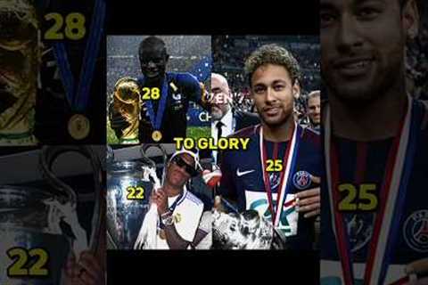 Neymar Jr , Vinicius Junior &amp; Kanté From Kids To Glory 🏆😈 #shorts #viral #funny #trending..