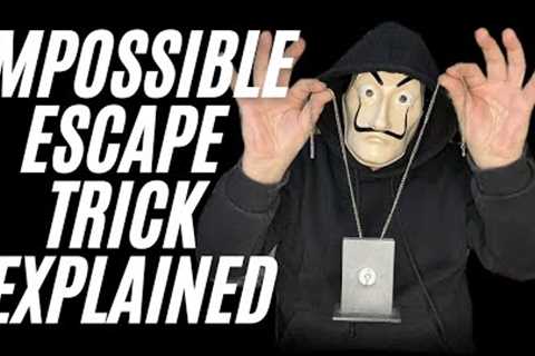 IMPOSSIBLE ESCAPE MAGIC TRICK TUTORIAL 🪄