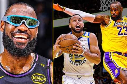 15 Minutes of LeBron James CHASE DOWN BLOCKS as a Laker 😱