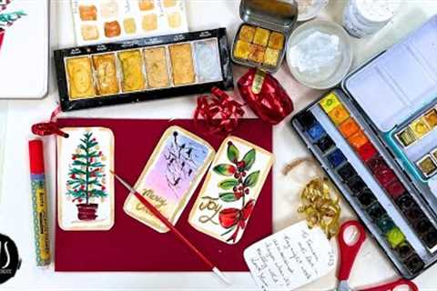Why THIS Christmas is different from every other! PLUS Watercolor BEGINNERS Christmas painting ideas