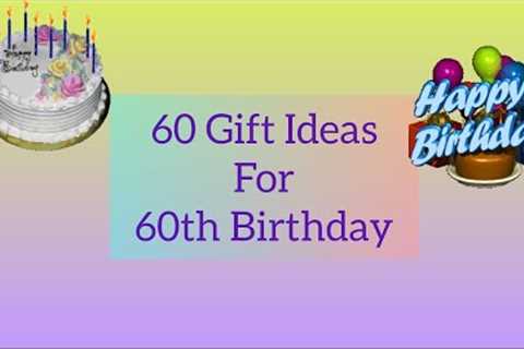 Budget Friendly 60 Gift ideas🤔🤔for special 60th Birthday🥳🎂 #giftideas #gifts #gift..