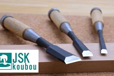 【With subtitles】How to Preparing new Japanese chisels for reliable service