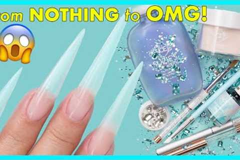2.5-Inch Nails Transformed: Plain to Stunning!🎄❄️