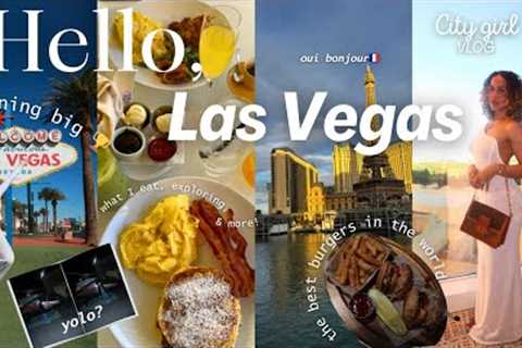 Las Vegas Travel Vlog 🥂✈️ what I eat, business event, facing my fears, &amp; life changing memories