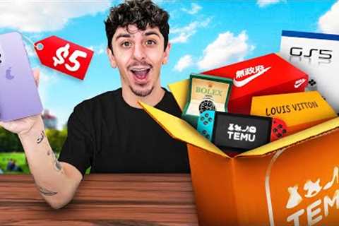 I Spent $5,000 on FAKE Products from Temu