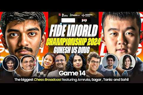Ding vs Gukesh  | Game 14 | FIDE World Championship 2024 | Decider? | Ft.  Vishy, Suhani and Samay