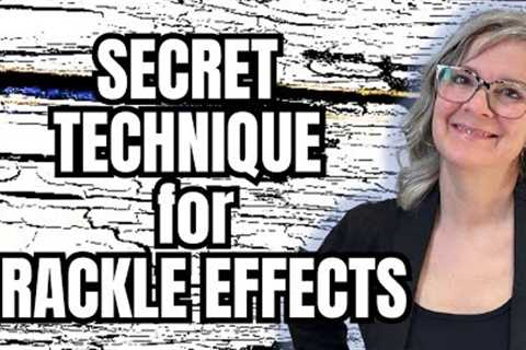 CRACKLE PAINT technique I bet you haven't tried !