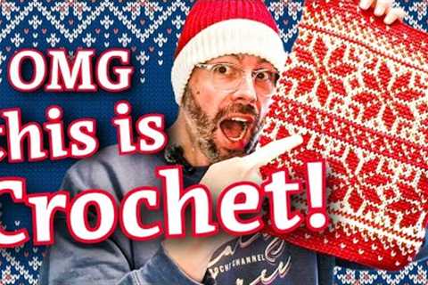 How to Crochet that looks like Knitting? + Crochet Headband Tutorial 🎅 Right-handed Crochet