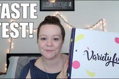 Variety Fun Subscription Box Unboxing | Monthly Subscription Food Box | In Love With Food &amp;..