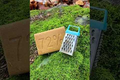 Survival Skills: Amazing Soap Firestarter 🔥. #survival #camping #skills #lifehacks #fire