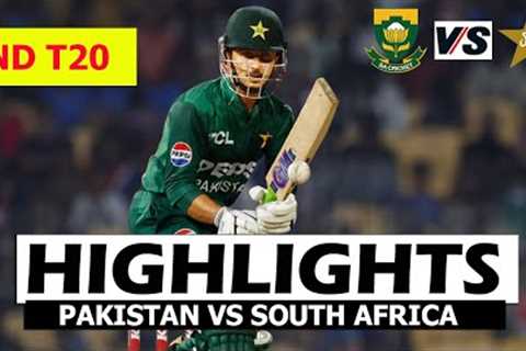 PAKISTAN VS SOUTH AFRICA HIGHLIGHTS 2ND T20 MATCH 2024 | PAK VS SA