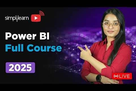 Power Bi Full Course 2025 | Power Bi Tutorial for Beginners | Power Bi Training | Simplilearn