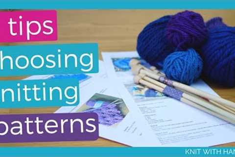 5 Tips To Choosing Knitting Patterns For Beginners