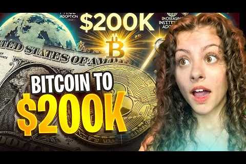 BITCOIN TO $200,000 BY 2025! MAJOR PREDICTION HERE