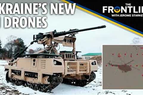 Ukraine attacks Russian helicopters with new AI 'Sea Baby' drones &amp; unveils cutting-edge war..