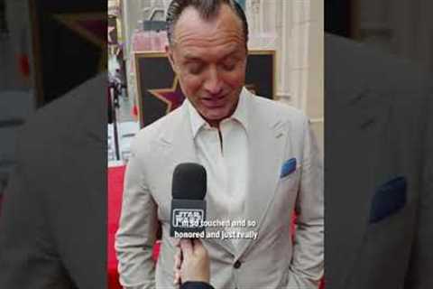 Star Wars: Skeleton Crew | Jude Law Hollywood Walk of Fame | Disney+