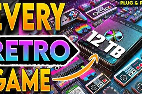 🔴KinHank 12TB Retro HDD Has ALL THE GAMES