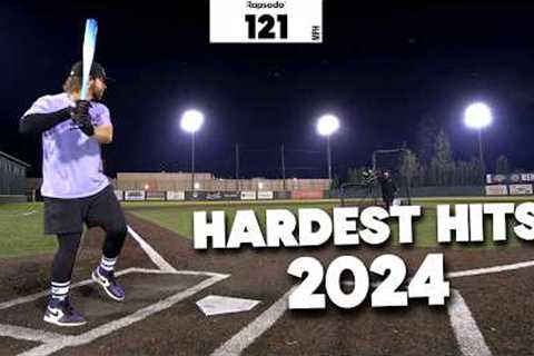 HARDEST HITS of 2024 | Baseball Bat Bros