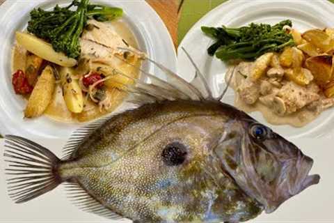 John Dory - Catch, Clean and Cook - Perfect Autumn Food