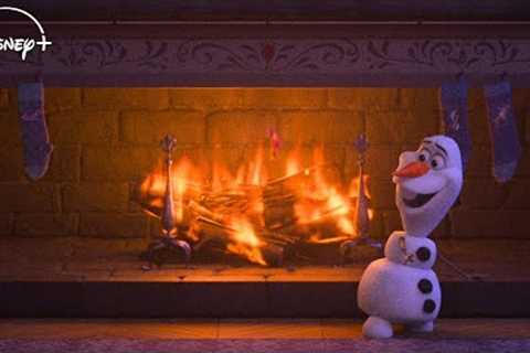 🔴 Frozen Yule Log | LIVE | Disney+