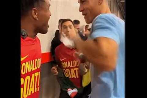 Ronaldo and Speed funny fighting 😂 #shorts #ytshorts #funny #viral #trending
