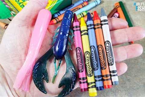 Can We Use CRAYONS To Make Fishing Lures?? Does It Work?