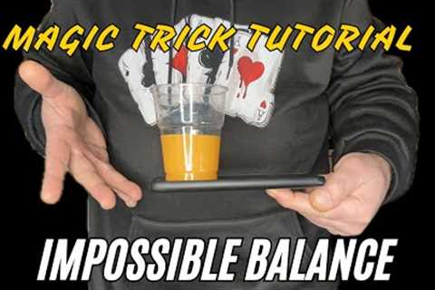 IMPOSSIBLE BALANCE | Magic Trick Tutorial | GIMMICK STEP BY STEP