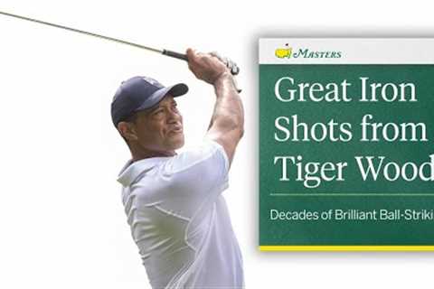 Great Iron Shots from Tiger Woods