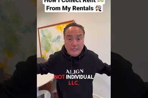 How I Collect Rent From My Rentals #realestateinvesting