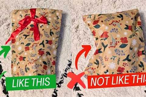 How to Wrap Gifts Like a Pro! 🎁 8 Christmas present Wrapping Hacks You’ll Love! Wrapping Tips