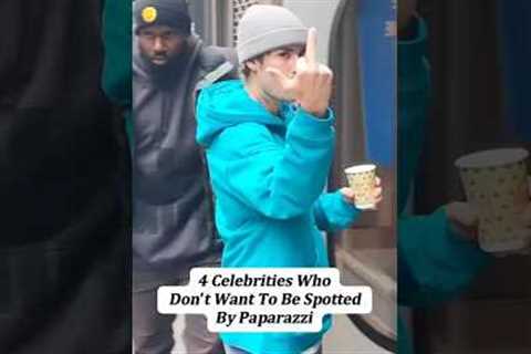 4 celebrities  who don't  want to be spotted by paparazzi #celebrities #celebrity #actor #actress