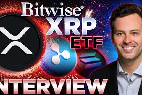 XRP &amp; Solana ETF Predictions + Market Crash️‍🔥Bitwise INTERVIEW