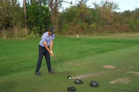 Tiger Woods' range session prior to PNC Championship