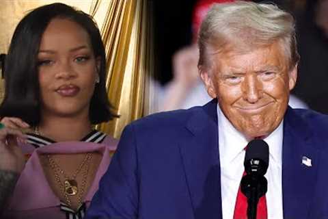 Rihanna CLAPS BACK at Donald Trump Supporters on Election Day