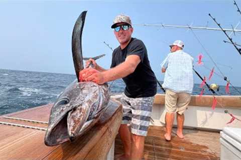 2 Days on a 8.5 Million $ Boat! Tuna, Wahoo, Marlin &amp; Tilefish Catch &amp; Cook