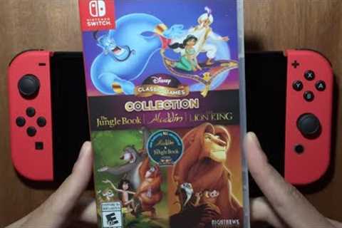 Disney Classic Games Collection (Game Card) Nintendo Switch OLED Gameplay