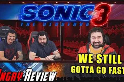 Sonic The Hedgehog 3 - Angry Movie Review