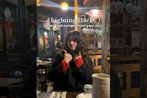 Lighting hacks to enhance your photos 🤳📸