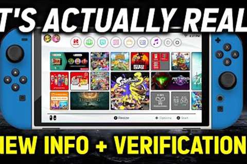 Nintendo Switch 2 Info VERIFICATION!! New Button Info + HIGH POWERED DOCK!