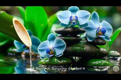 Soothing Piano Music Helps Reduce Stress, Anxiety, Insomnia | Water Sounds, Bird Song #live1