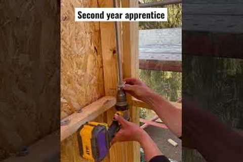 Work smarter not harder! How would have you done this? #construction
