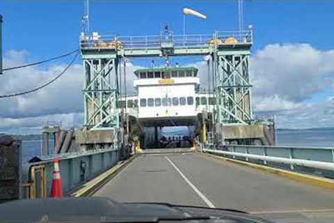 Boarding the Vashon Island Ferry