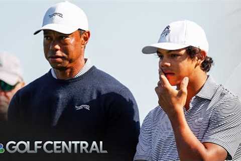 Tiger, Charlie Woods 'fly out of the gates' at PNC Championship | Golf Central | Golf Channel