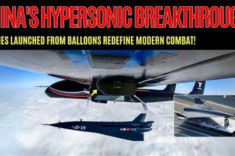 Revealed: China MD-22 Hypersonic Drone Soars Through Near Space in Historic Test!